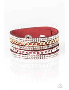 Fashion Fiend Red Urban Bracelet