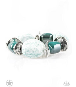 Glaze Of Glory Blue Bracelet