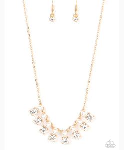 Dashingly Duchess Gold Necklace