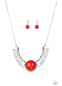 Egyptian Spell Red Necklace