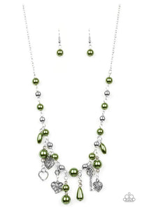 Renaissance Romance Green Necklace