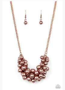 Grandiose Glimmer Copper Necklace